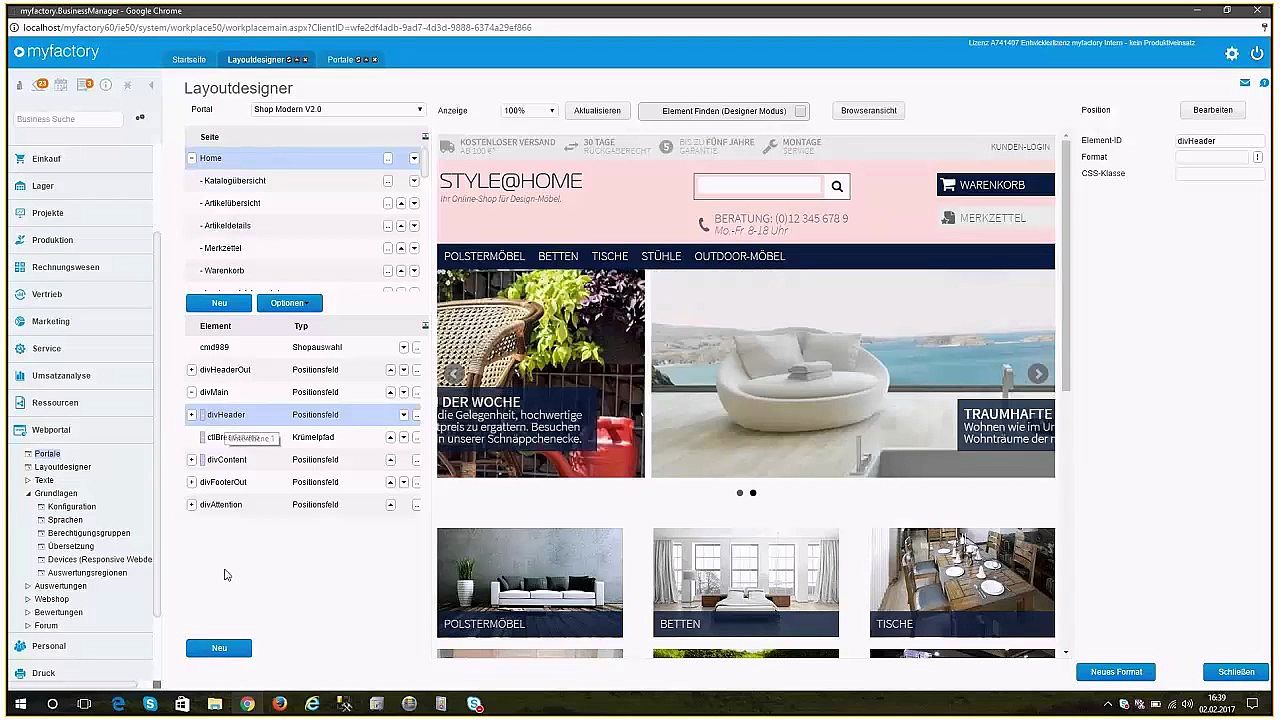 Webinar e-Commerce Templates anpassen
